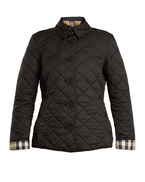 burberry frankby large black|Burberry Frankby Quilted Jacket, Black .